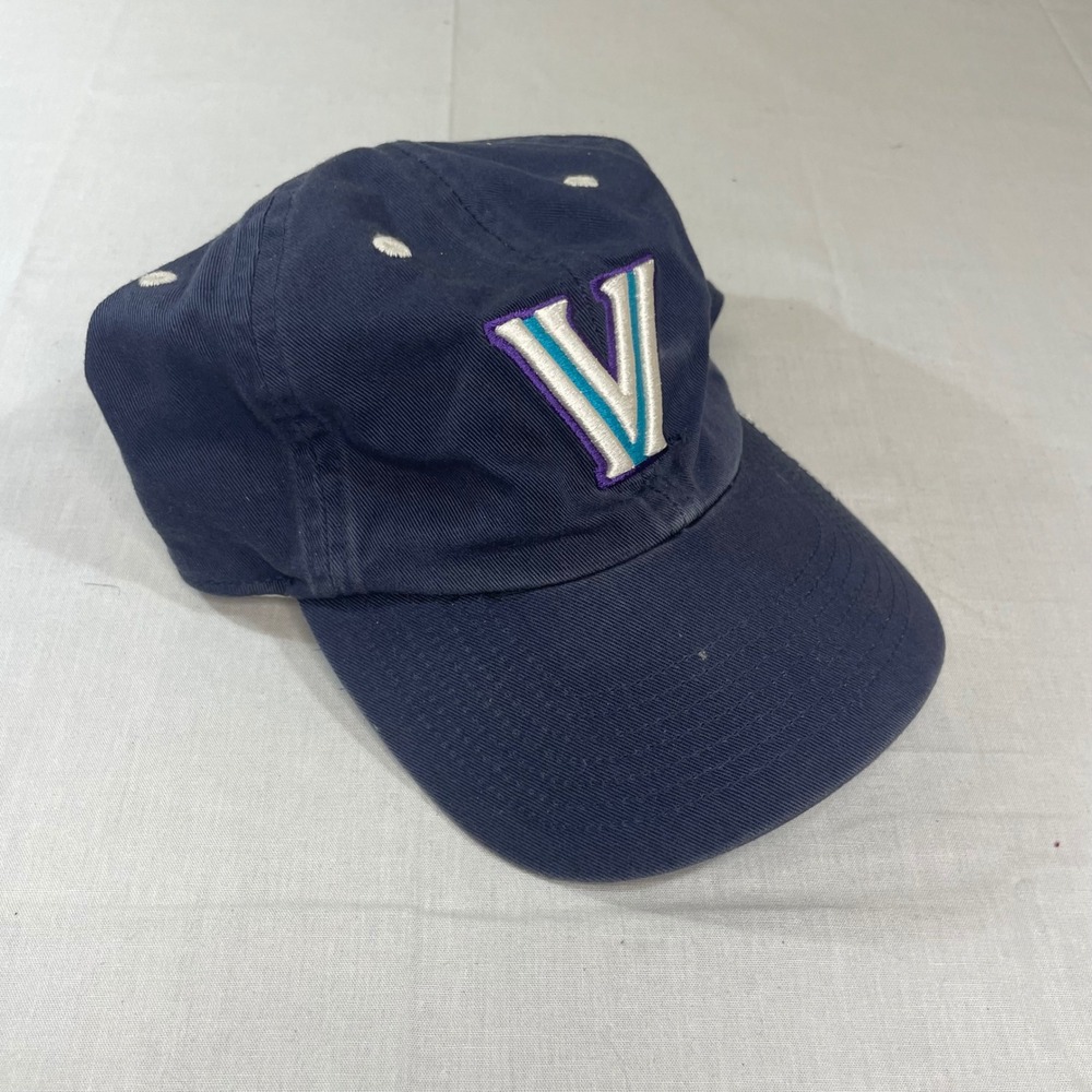 Villanova Wildcats Twins Enterprise Navy Blue Adjustable Strapback Dad Hat Cap